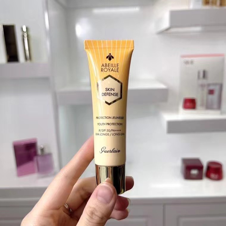 Kem chống nắng guerlain emperor bee anti-blue light sunscreen spf50 hình ảnh chống nắng