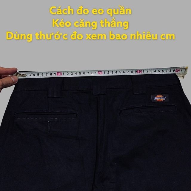 Quần dickies nam nữ 874 form xuông hot trend.