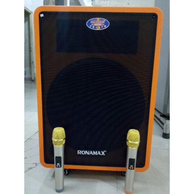 Loa karaoke gia re LLOA KẸO KÉO 4 TẤC THÙNG GỖ RONAMAX MH15