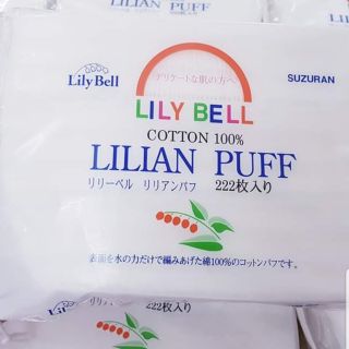 Bông tẩy trang Lily Bell túi 222 miếng