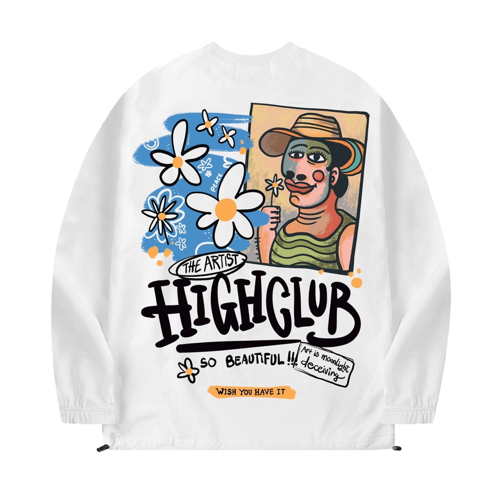 Áo Sweater The Painting - White