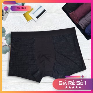 COMBO 4 Quần Ship Nam Cao Cấp Có Hộp Đựng - Quần Xì Co Dãn Thoải Mái Thoáng Khí