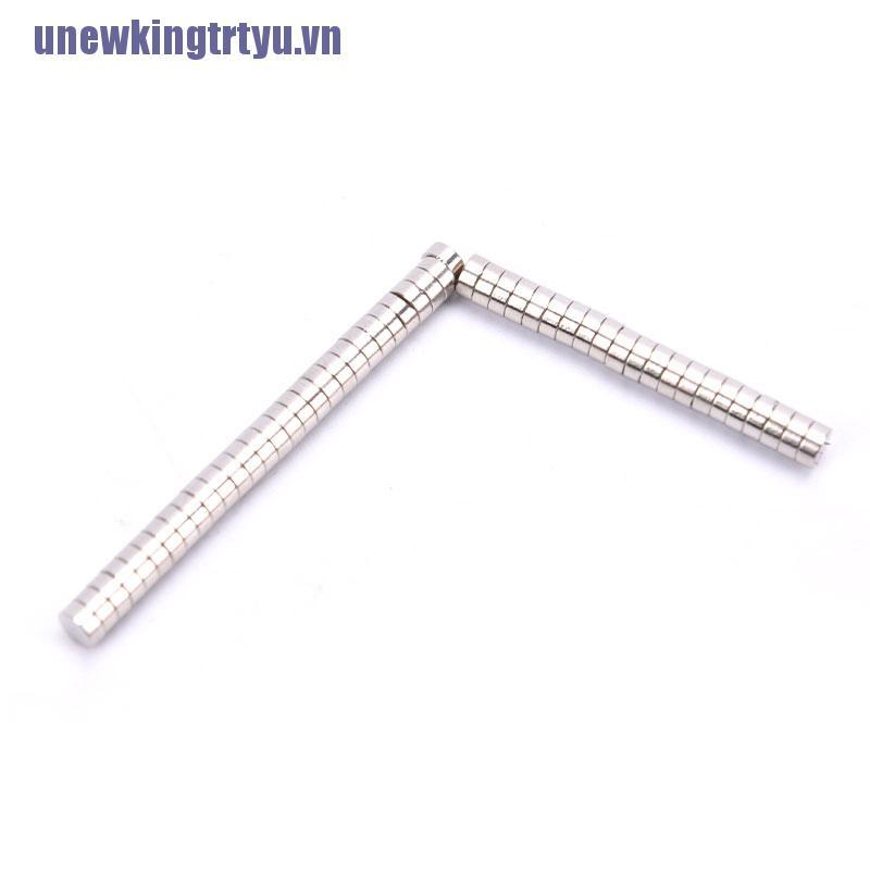 50 Viên Nam Châm Hình Tròn 4x2mm