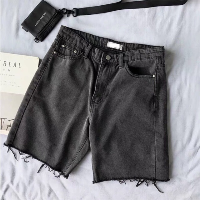 QUẦN SHORT JEANS UNISEX (hình chụp thật)