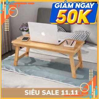 Bàn học gỗ thông gấp gọn - Bàn gấp đa năng thiết kế mắt bàn sáng bóng độ bên cao chống mối mọt - Bảo hành 12 tháng