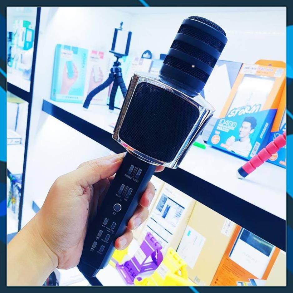 Micro Karaoke SD-17 Mic Hút Nhạc To Bluetooth 3.0b hỗ trợ ghi âm không dây [Giá Hủy Diệt]