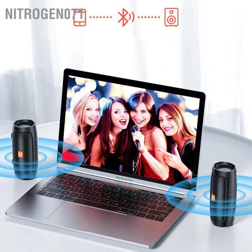 LOA BLUETOOTH loa siêu trầm bass mini Không dây  Mini - Vỏ Nhôm, Hổ Trợ Thẻ Nhớ/USB