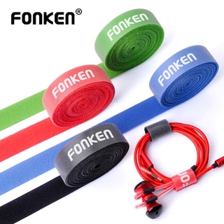 Dây đai buộc cáp FONKEN 0.5m sắp xếp gọn dây cáp USB có khó thumbnail