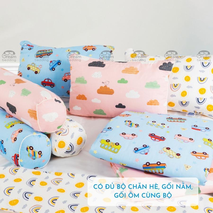 Vỏ gối trẻ em 30x50 Dream bedding cotton 100% mềm mát thấm mồ hôi tốt (1 vỏ)