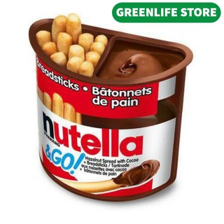 Bánh que chấm socola Nutella Mỹ