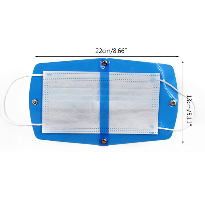 2 Giá Đỡ Miệng Bằng Nhựa Trong Suốt Nhiều Màu