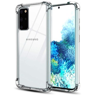 Ốp lưng Samsung Galaxy S20, S20 Plus, S20 Ultra silicon dẻo trong suốt chống sốc