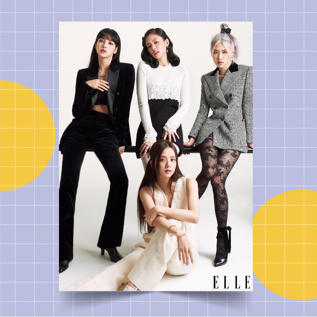 Poster BlackPink BST ELLE 2020