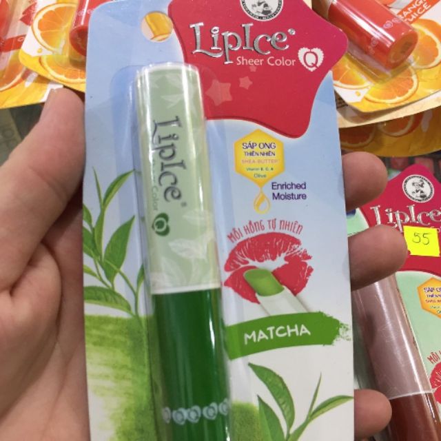 Son dưỡng môi LIPICE MATCHA