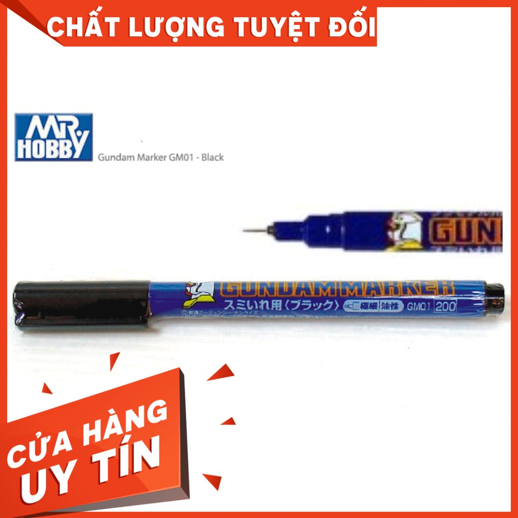 Bút kẻ lằn Gundam Marker GM01-02-03