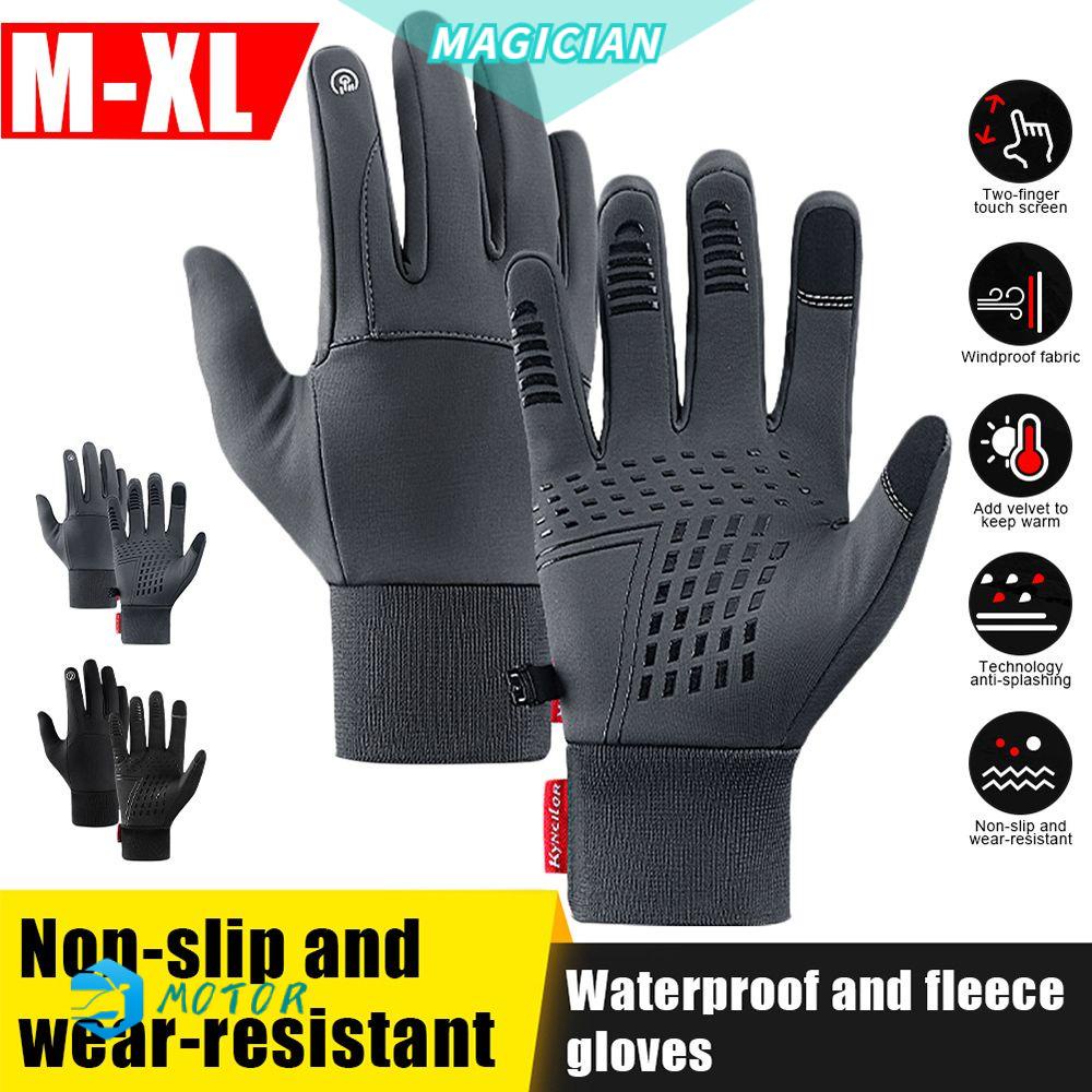 Găng Tay Thể Thao Chống Trượt Chống Nước Cảm Ứng Màn Hình Cảm Ứng Nhiều Màu Sắc