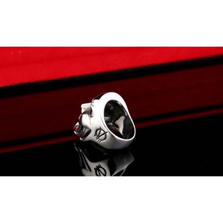 Nhẫn nam titan mặt nạ hacker X09
