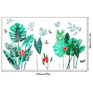 Miếng Dán Tường Trang Trí Hình Cây Lá