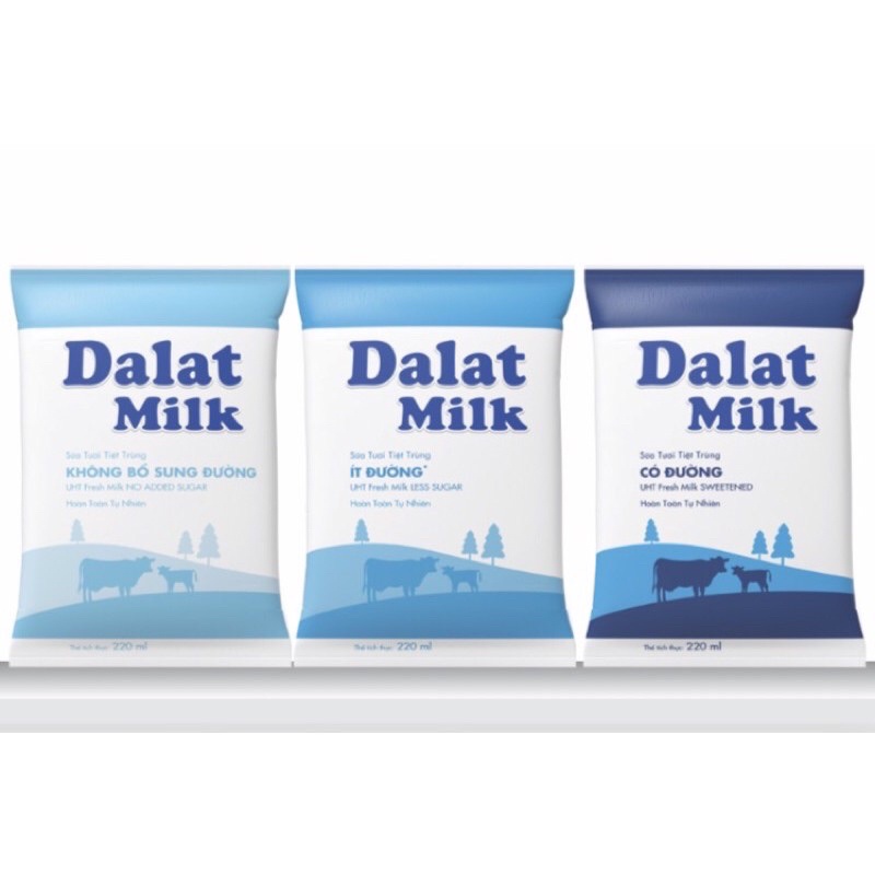 Sữa Dalat Milk 220ml (1 túi)