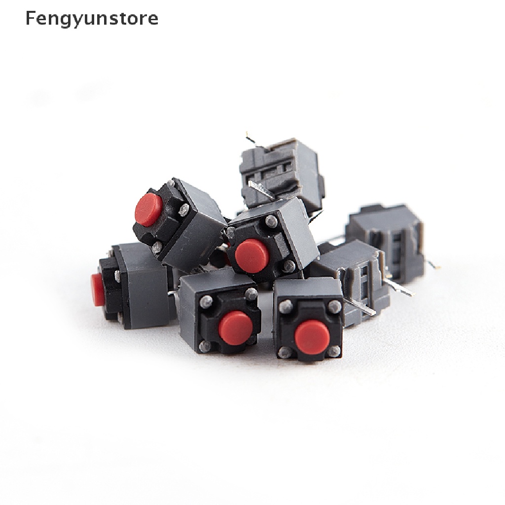 Set 10 Công Tắc Micro Không Dây 6 * 6 * 7.3 Im Lặng Chất Lượng Cao