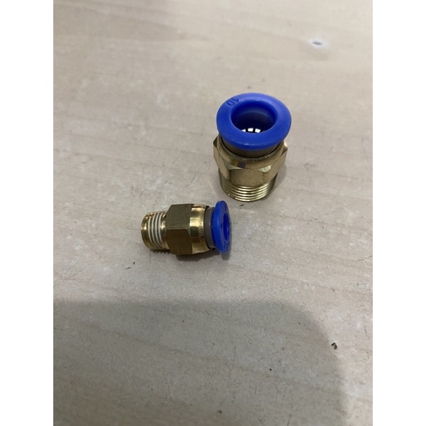 ĐẦU NỐI REN NGOÀI 9.6,13,17,21 Ống hơi khí nén, phung sương 6,8,10,12