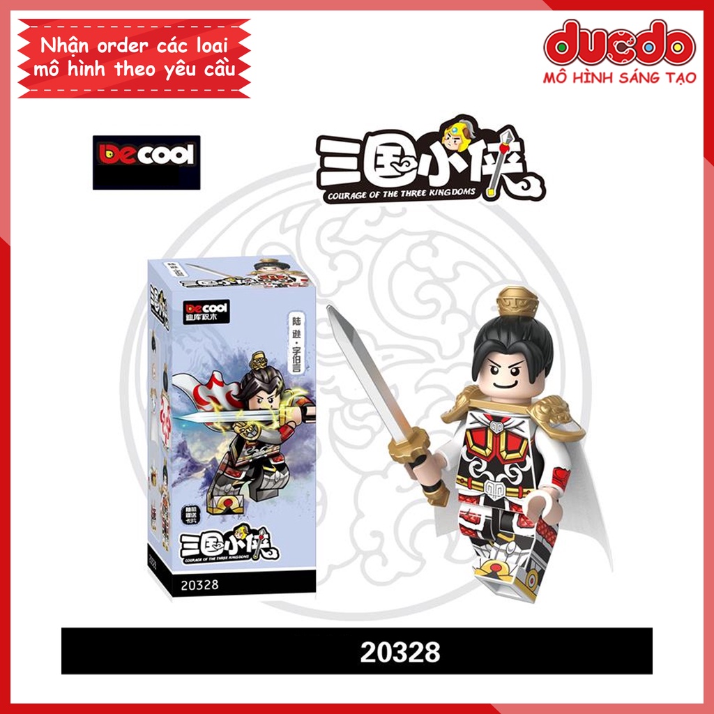 DCOOL 2030E 20325 - 20330 Minifigures các nhân vật tướng TAM QUỐC mới - Đồ chơi Lắp ghép Xếp hình Mô hình Mini