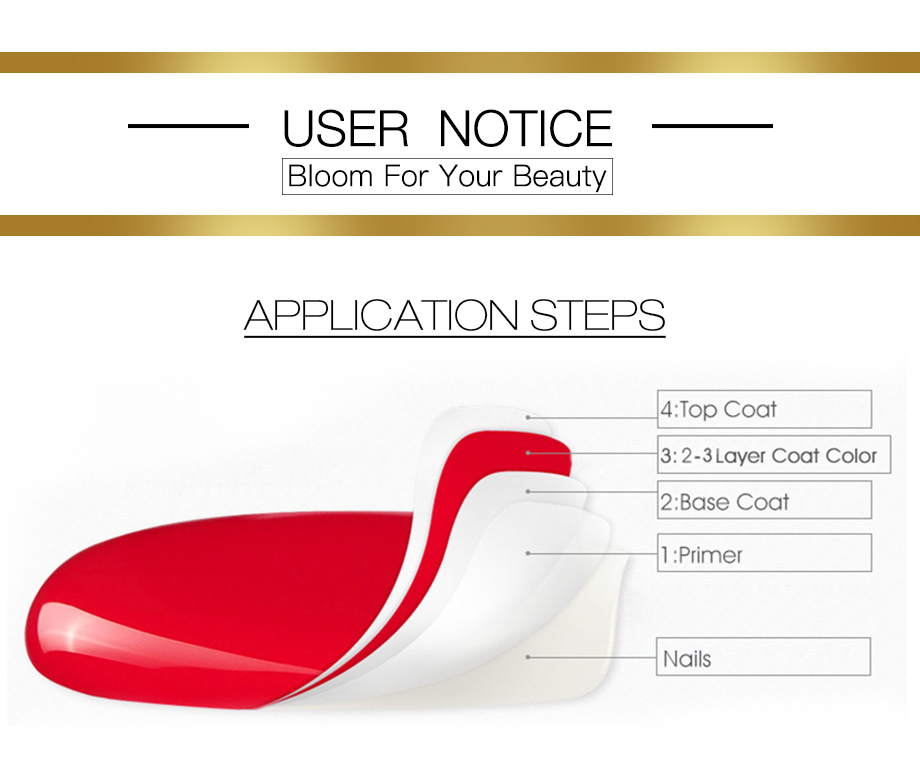 Sơn móng gel Rosalind màu sắc tươi sáng 7ml