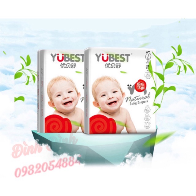 [HCM] Bỉm Yubest Natural dán/ quần nội địa Trung Quốc S/M/L/XL/XXL