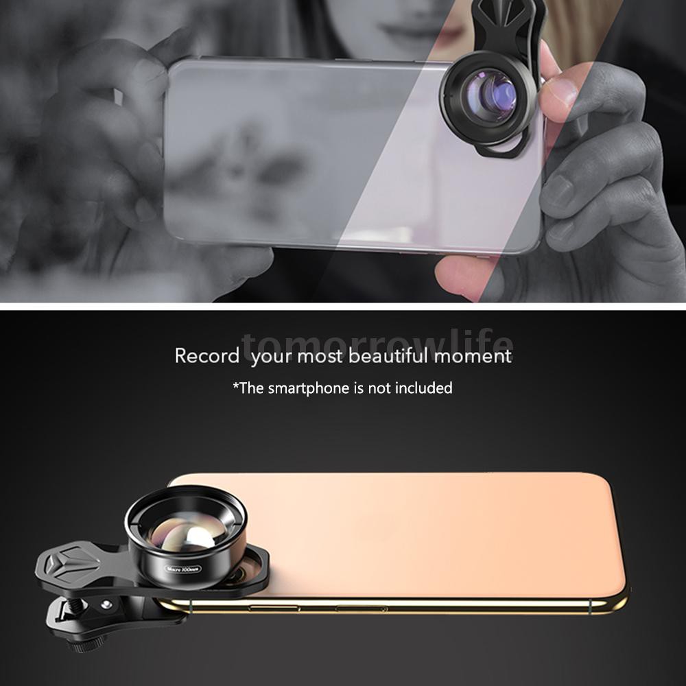 Bộ Lens 4k Hd + Ống Kính Mở Rộng 4k Hd Cho Iphone 11 / Xs / Xs Max / Xr / X / 8 / 8 Plus