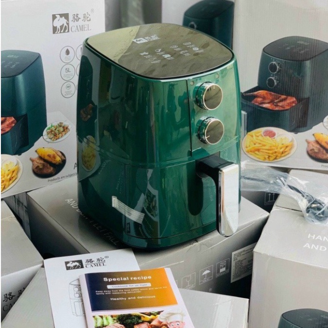 Nồi chiên không dầu dung tích 7_10 lít CAMEL Bảo hành 6 tháng