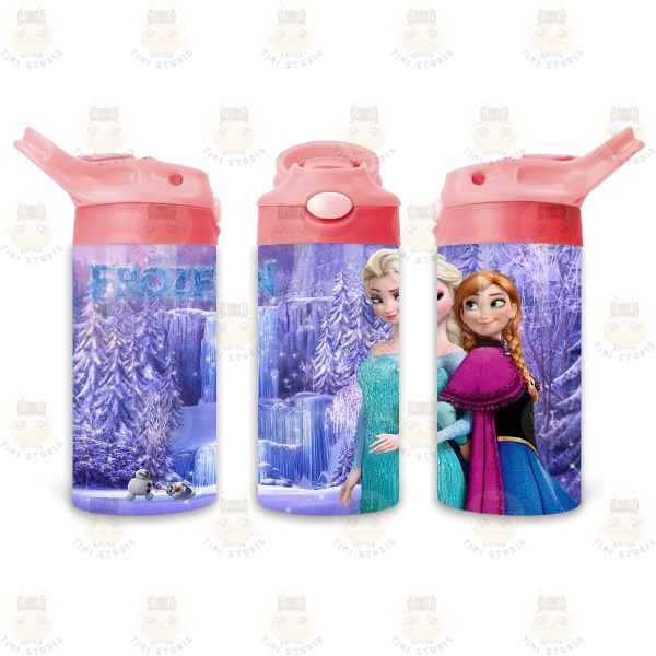 Bình Giữ Nhiệt Cho Bé Hình Nữ Hoàng Băng Giá - Tỉ Mỉ Studio - Mã 2808KT02