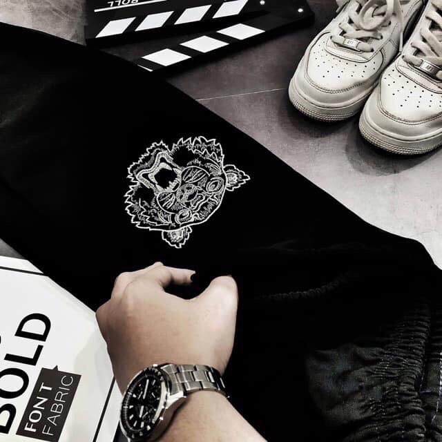 [HOT SALE]Bộ Nỉ Chất Bông Thêu Hình Kenzo | BigBuy360 - bigbuy360.vn