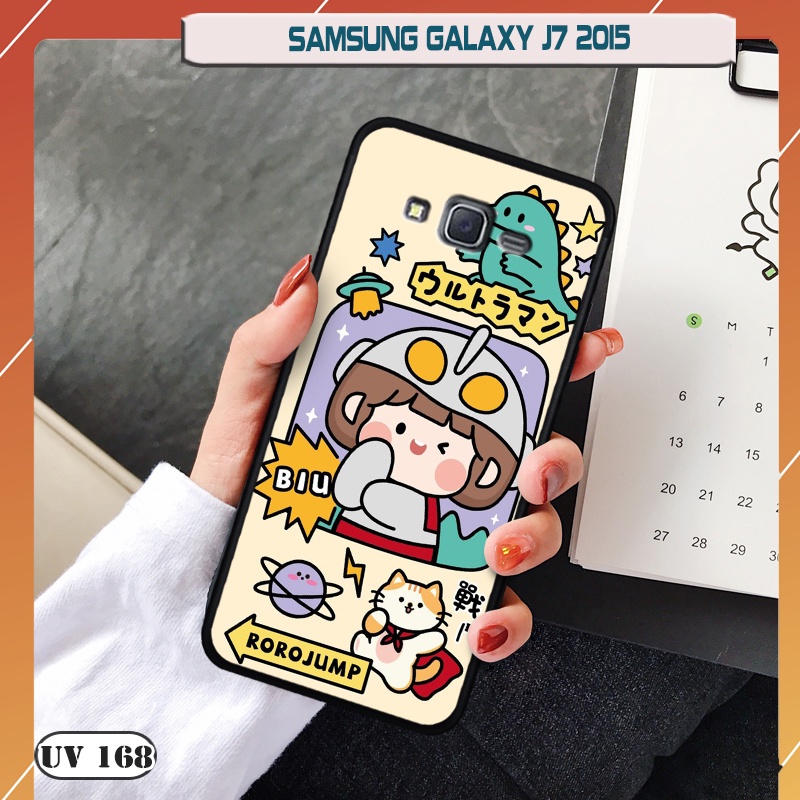Ốp lưng nhám cho điện thoại Samsung Galaxy J7 2015