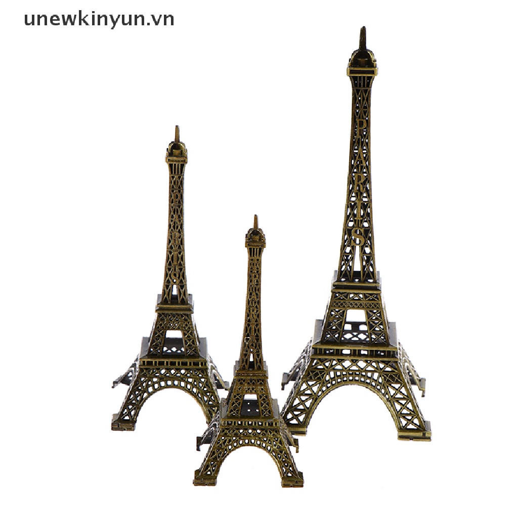 Mô Hình Tháp Eiffel Bằng Kim Loại Đồng Phong Cách Retro Trang Trí Nhà Cửa