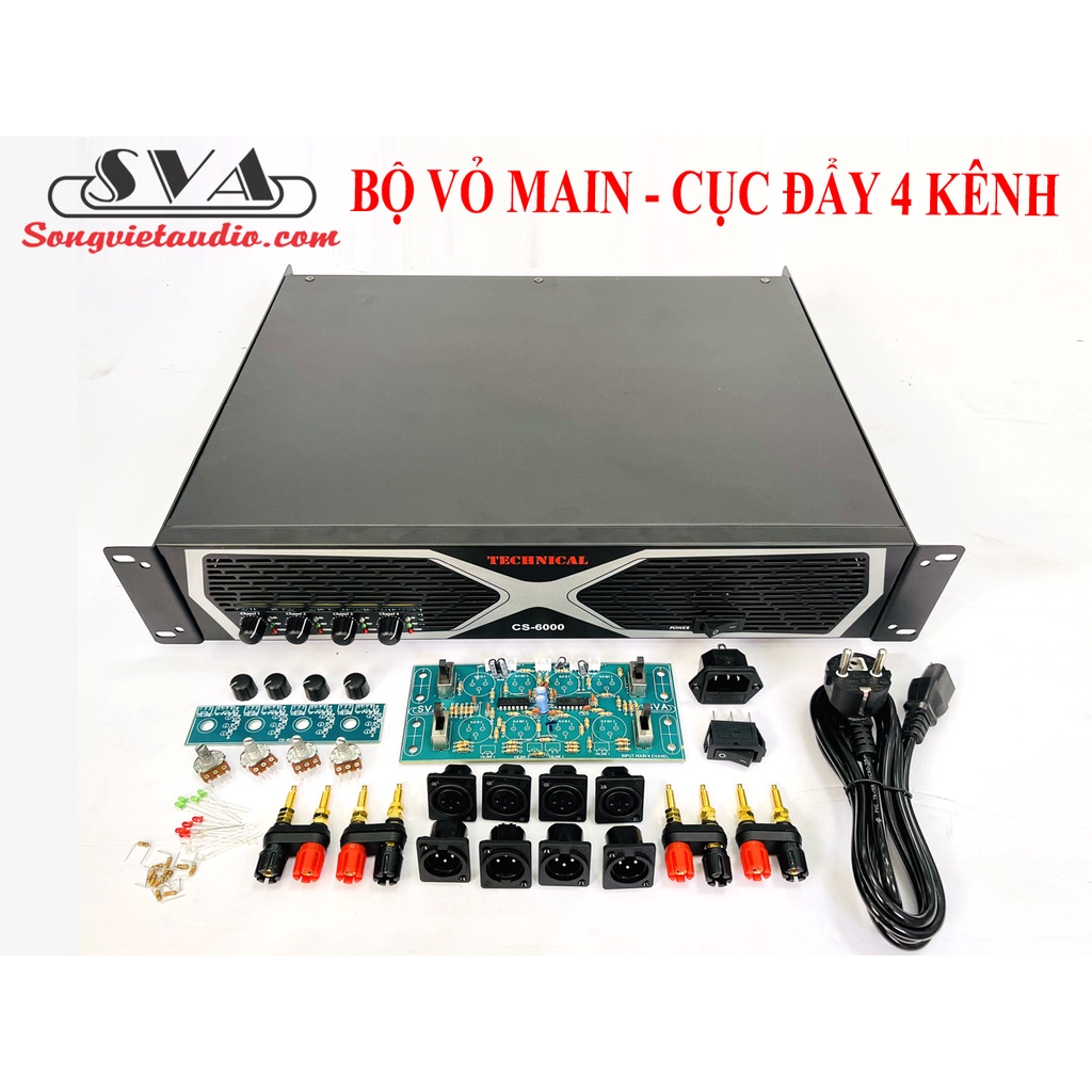 [Mã ELHACE giảm 4% đơn 300K] Vỏ men - vỏ cục đẩy 4 kênh CS6000