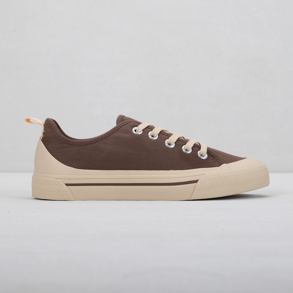 Giày Sneaker Vải Nữ DINCOX GC20 Sành Điệu Chocolate