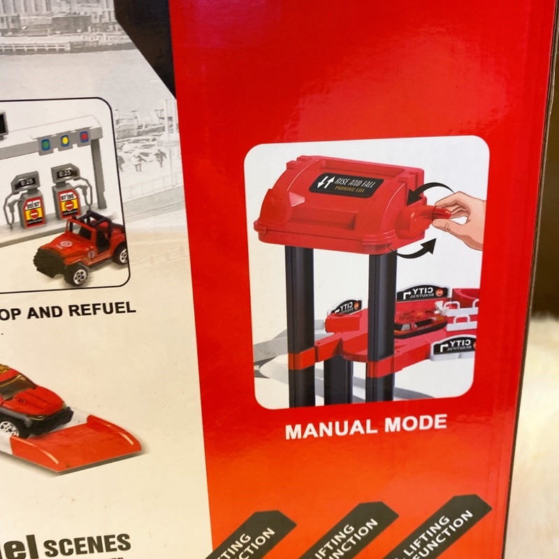 Đồ Chơi Xếp Hình_ Lăp Ráp Bãi Đỗ Xe Hiện Đại Của Lính Cứu Hoả