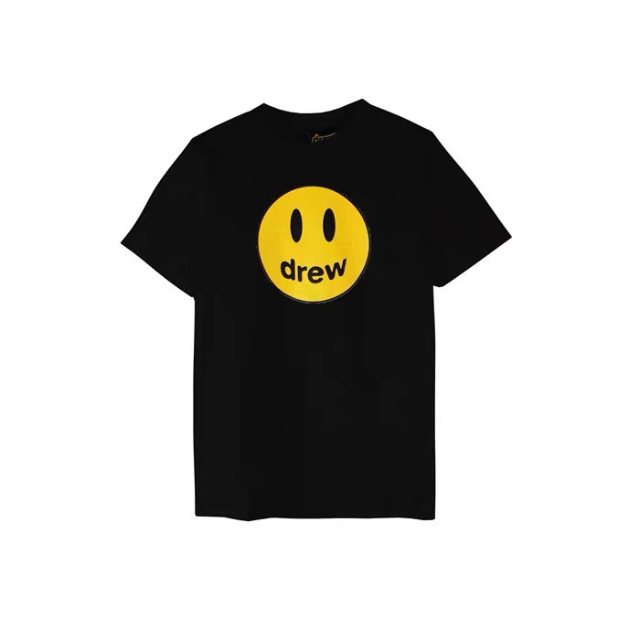 Áo Thun Tay Lỡ Drew House mặt cười, Áo Phông Form Rộng Oversize Nam Nữ Unisex, 3158 Cotton, phong cách Hàn Quốc