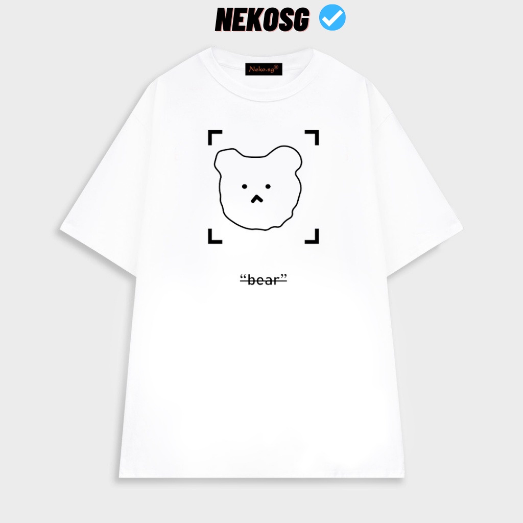 Áo thun tay lỡ Unisex NEKOSG, áo phông form rộng HT27