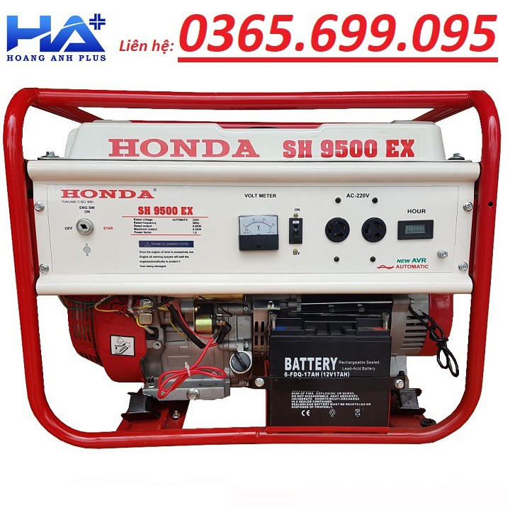 [FREE SHIP] Máy Phát Điện Honda Chạy Xăng 8kw SH9500EX