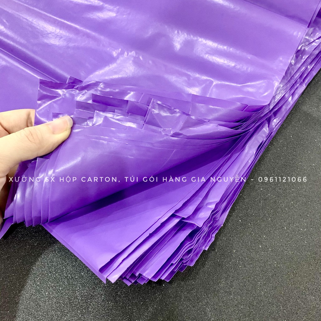 Túi gói hàng niêm phong tự dính size 25x35 hỗ trợ vận chuyển - bao bì Gia Nguyễn