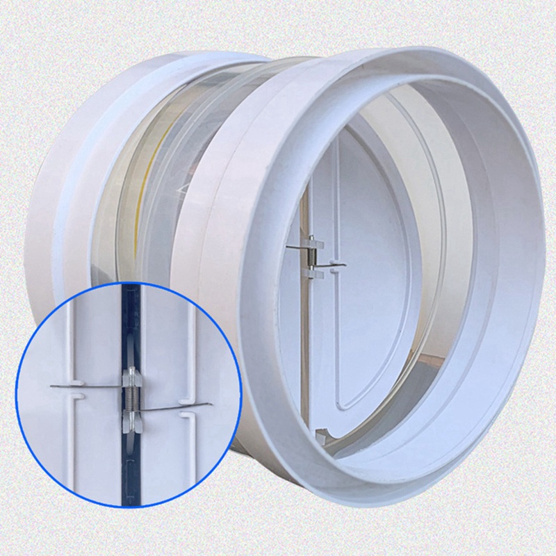 Van Kiểm Soát Không Khí Chống Mùi 150 / 160 / 180mm Dành Cho Hệ Thống Điều Hòa Không Khí Nhà Bếp