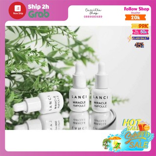Siêu serum Lanci giúp làm trắng sáng da 3 lọ mini (15ml ) date  28/11/2022