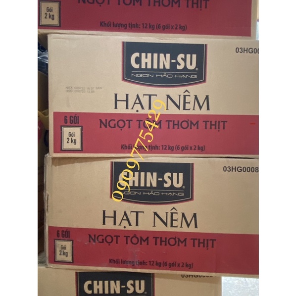 HẠT NÊM Chinsu Tôm Thịt 2kg