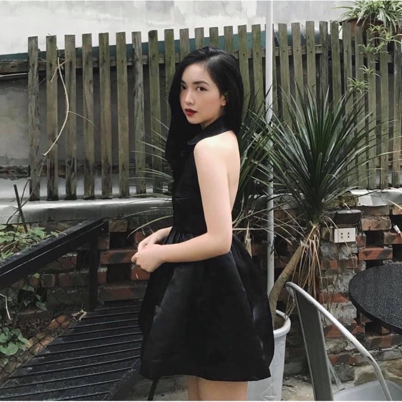 Set váy hở lưng + quần đùi TTS867