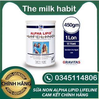 Sữa non alpha lipid 450g new zealand