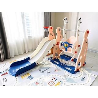 [BAO GIÁ SHOPEE] Cầu trượt xích đu Hải cẩu 9BABY cho bé
