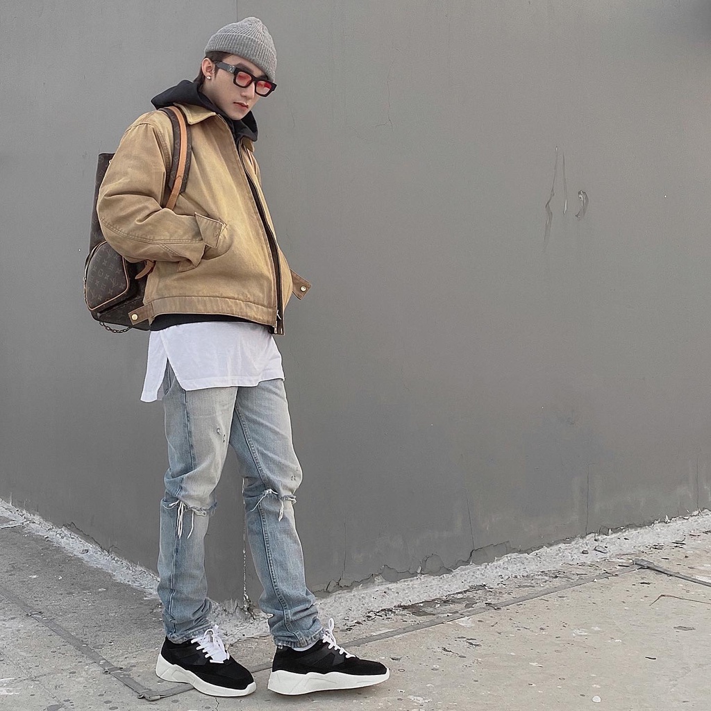 Áo khoác Essentials Fear of God zipped Sơn Tùng MTP