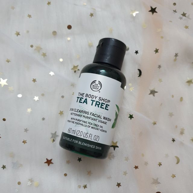 Sữa rửa mặt tràm trà tea tree oil The Body Shop 60ml