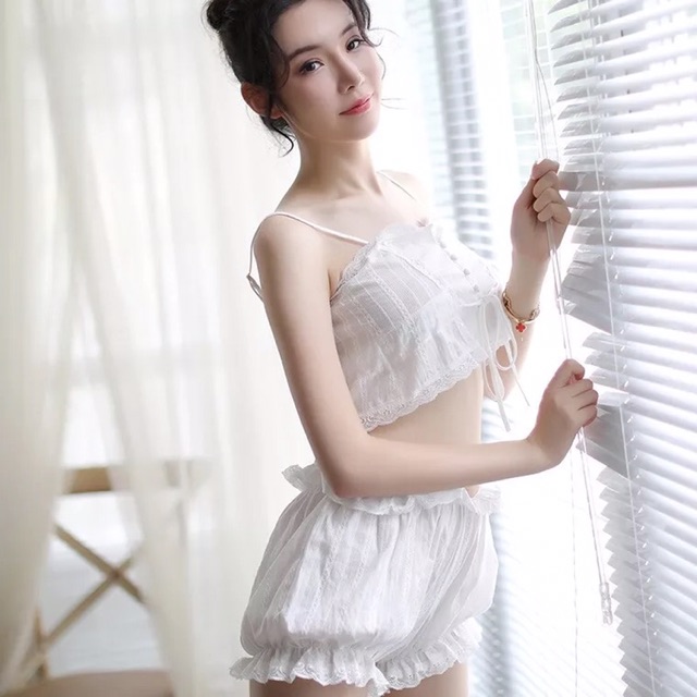 Bộ ngủ sexy KELLY WANG vải thô cao cấp SX181 | BigBuy360 - bigbuy360.vn